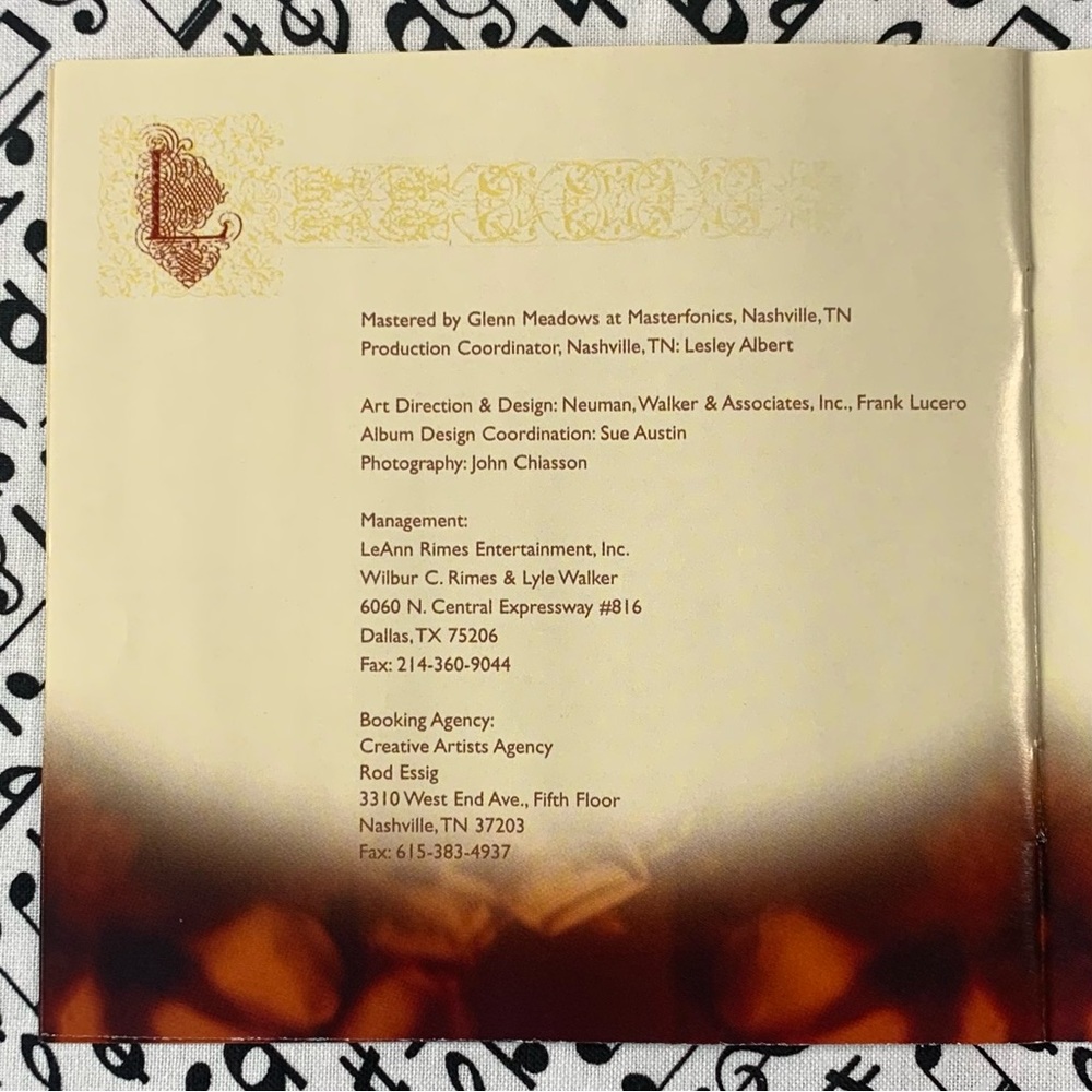 LeAnn Rimes CD. - Picture 12 of 16